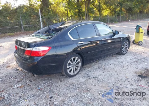 2013 Honda Accord Sport из США, поврежденный, VIN 1HGCR2F5XDA199593